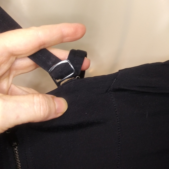 Vintage Rare 1950's Jantzen Black Ruched Front One-Piece Pin-Up Style Swimsuit - Picture 7 of 12